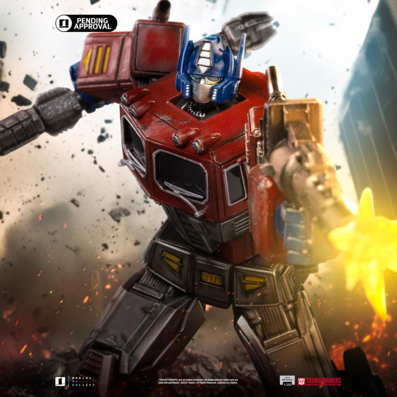 Iron Studios - Transformers - Optimus Prime Demi Kunst Maßstab 1/20