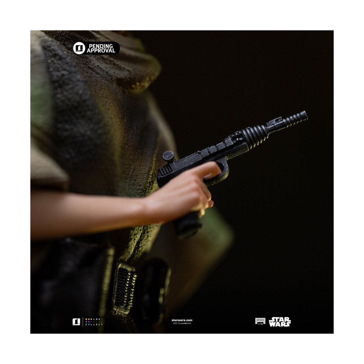 Iron Studios Star Wars - Leia und Wicket Kunst Maßstab 1/10 - Rückkehr der Jedi