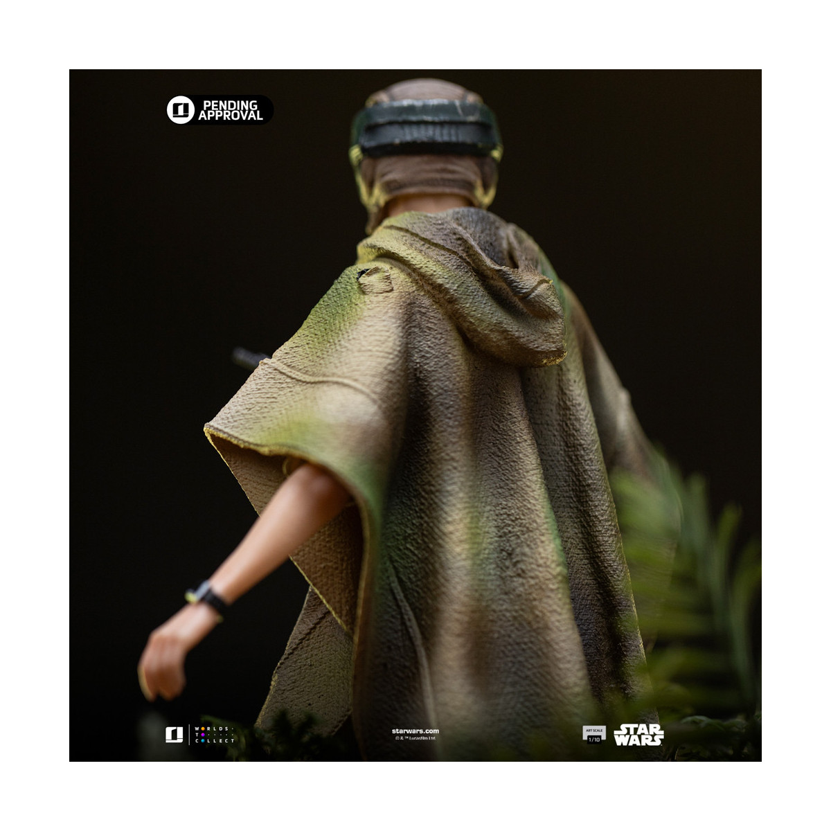 Iron Studios Star Wars - Leia und Wicket Kunst Maßstab 1/10 - Rückkehr der Jedi