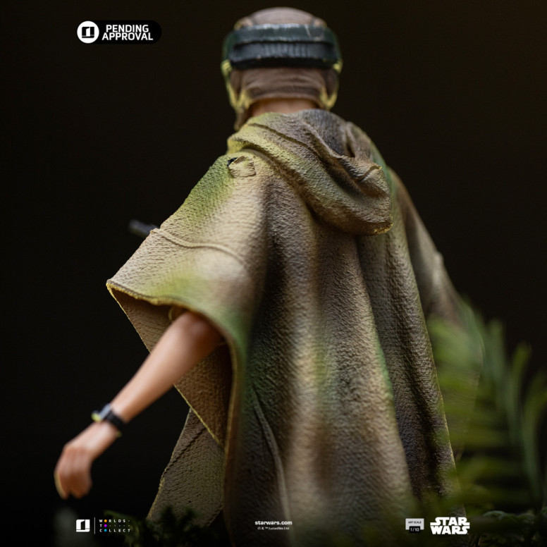 Iron Studios Star Wars - Leia und Wicket Kunst Maßstab 1/10 - Rückkehr der Jedi