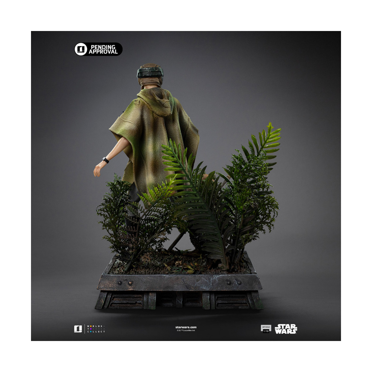 Iron Studios Star Wars - Leia und Wicket Kunst Maßstab 1/10 - Rückkehr der Jedi