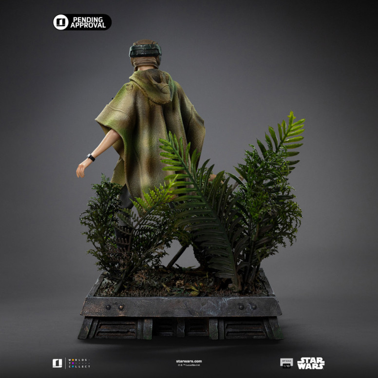 Iron Studios Star Wars - Leia und Wicket Kunst Maßstab 1/10 - Rückkehr der Jedi