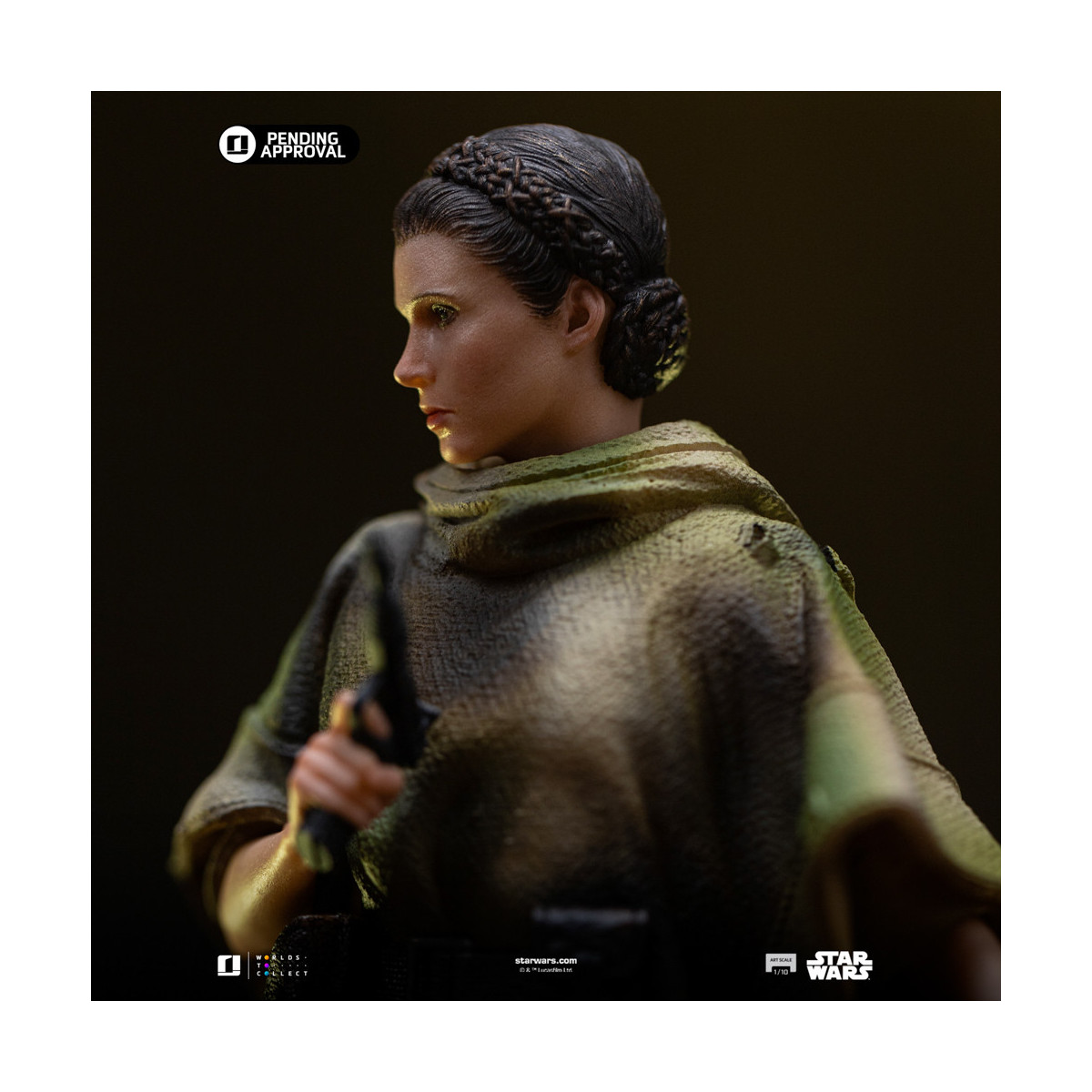 Iron Studios Star Wars - Leia und Wicket Kunst Maßstab 1/10 - Rückkehr der Jedi