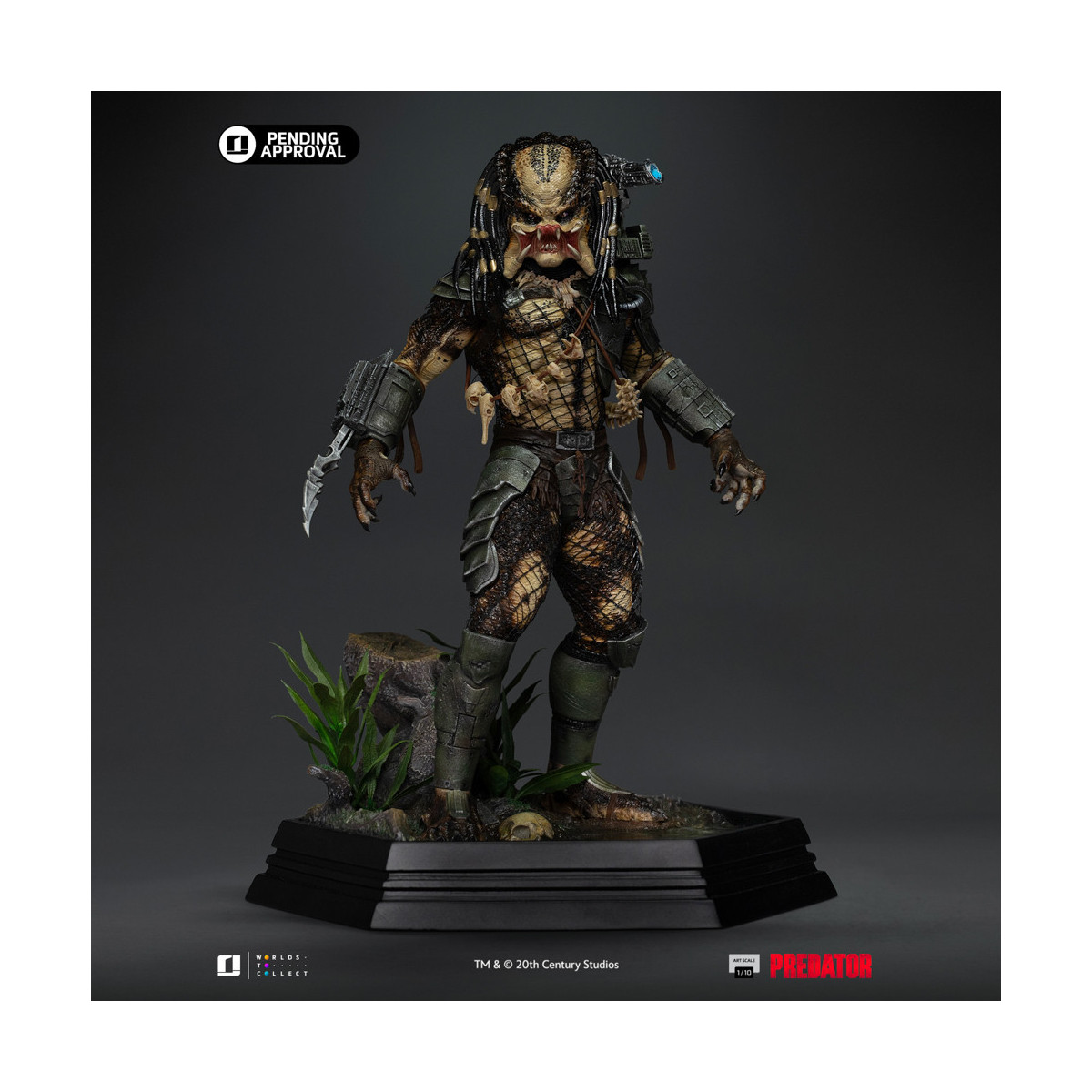 Iron Studios Predator Jungle Hunter - Kunst Maßstab 1/10