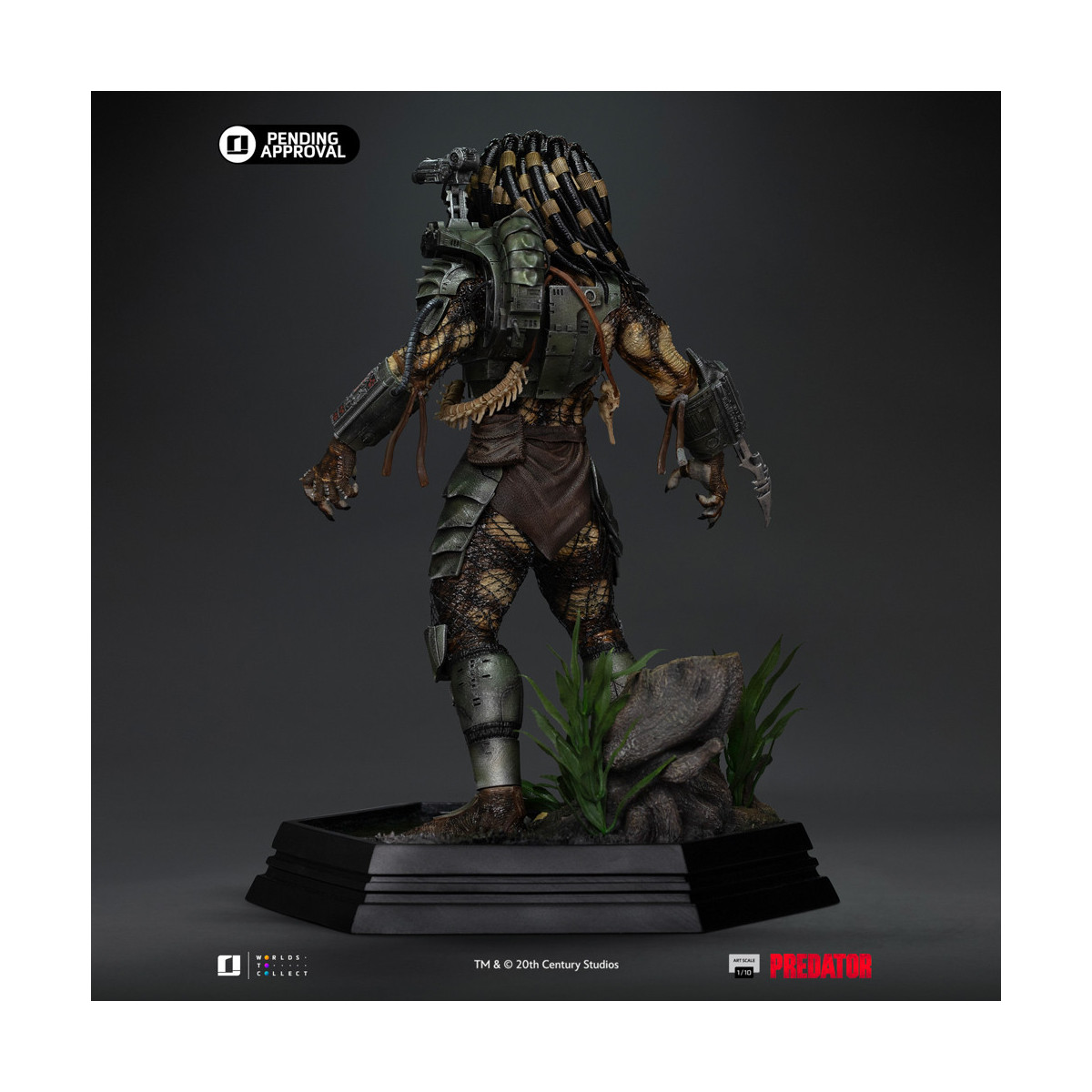Iron Studios Predator Jungle Hunter - Kunst Maßstab 1/10