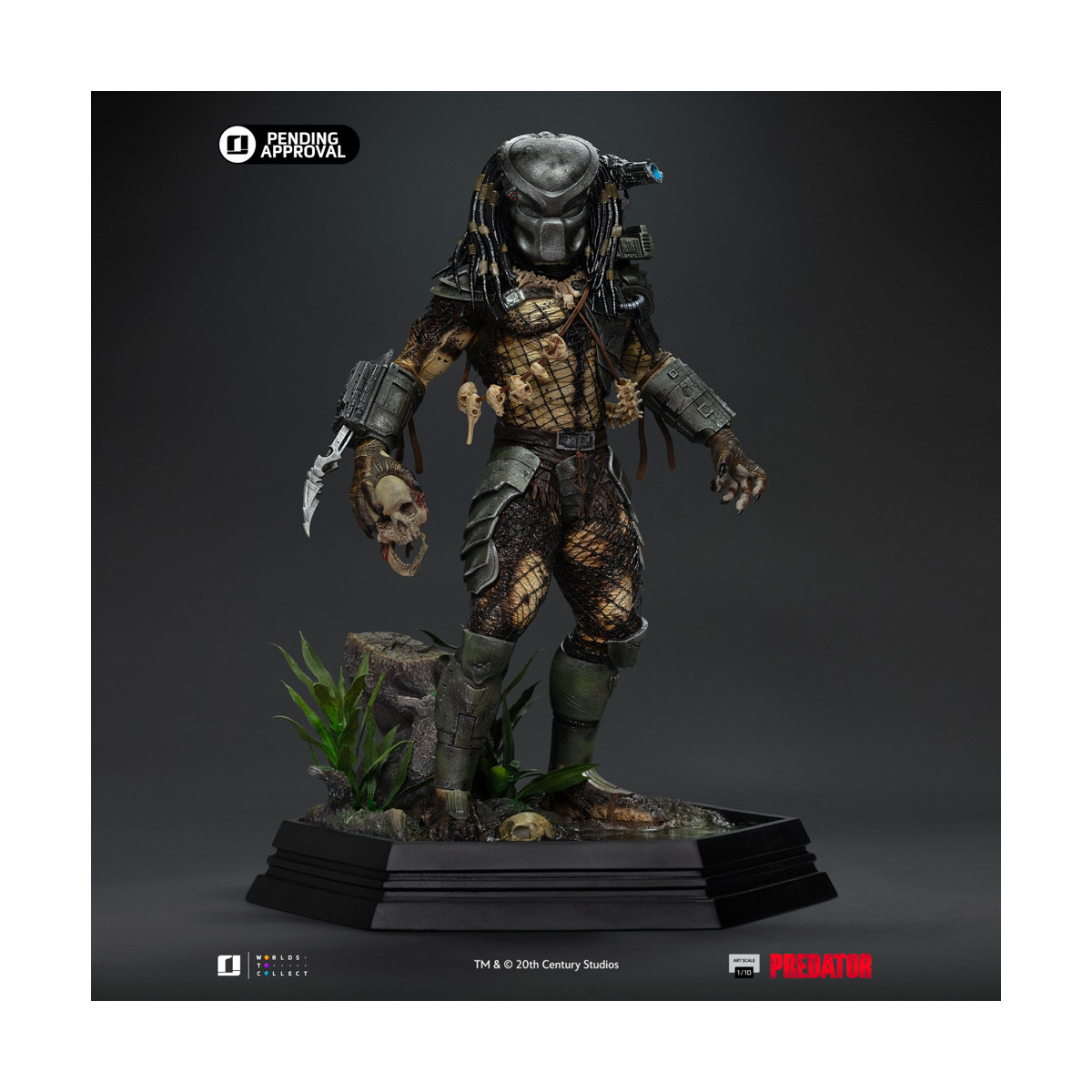 Iron Studios Predator Jungle Hunter - Kunst Maßstab 1/10