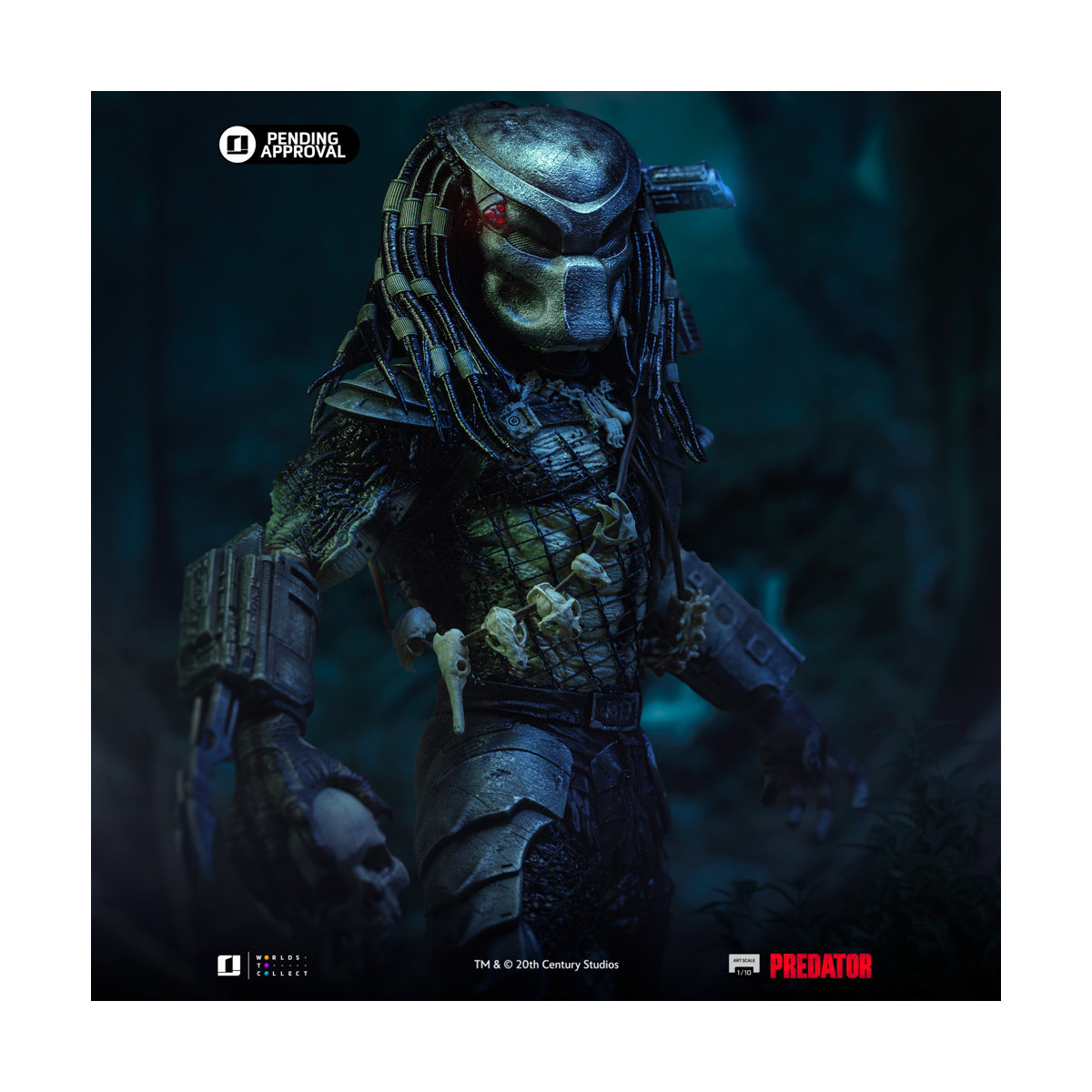 Iron Studios Predator Jungle Hunter - Kunst Maßstab 1/10