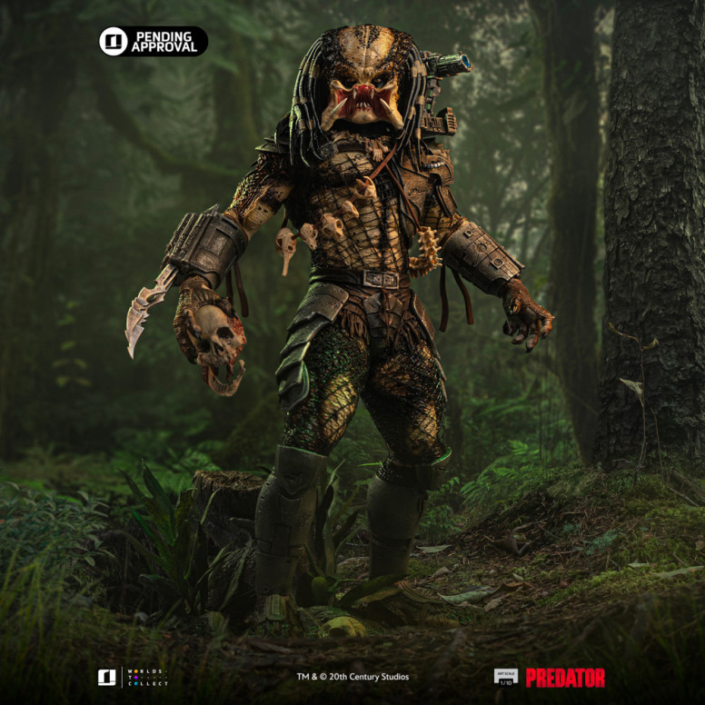 Iron Studios Predator Jungle Hunter - Kunst Maßstab 1/10