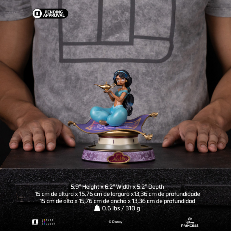 Iron Studios Disney Princess - Jasmine Anime Prinzessin Kunst Maßstab 1/10