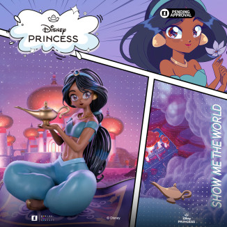 Iron Studios Disney Princess - Jasmine Anime Prinzessin Kunst Maßstab 1/10