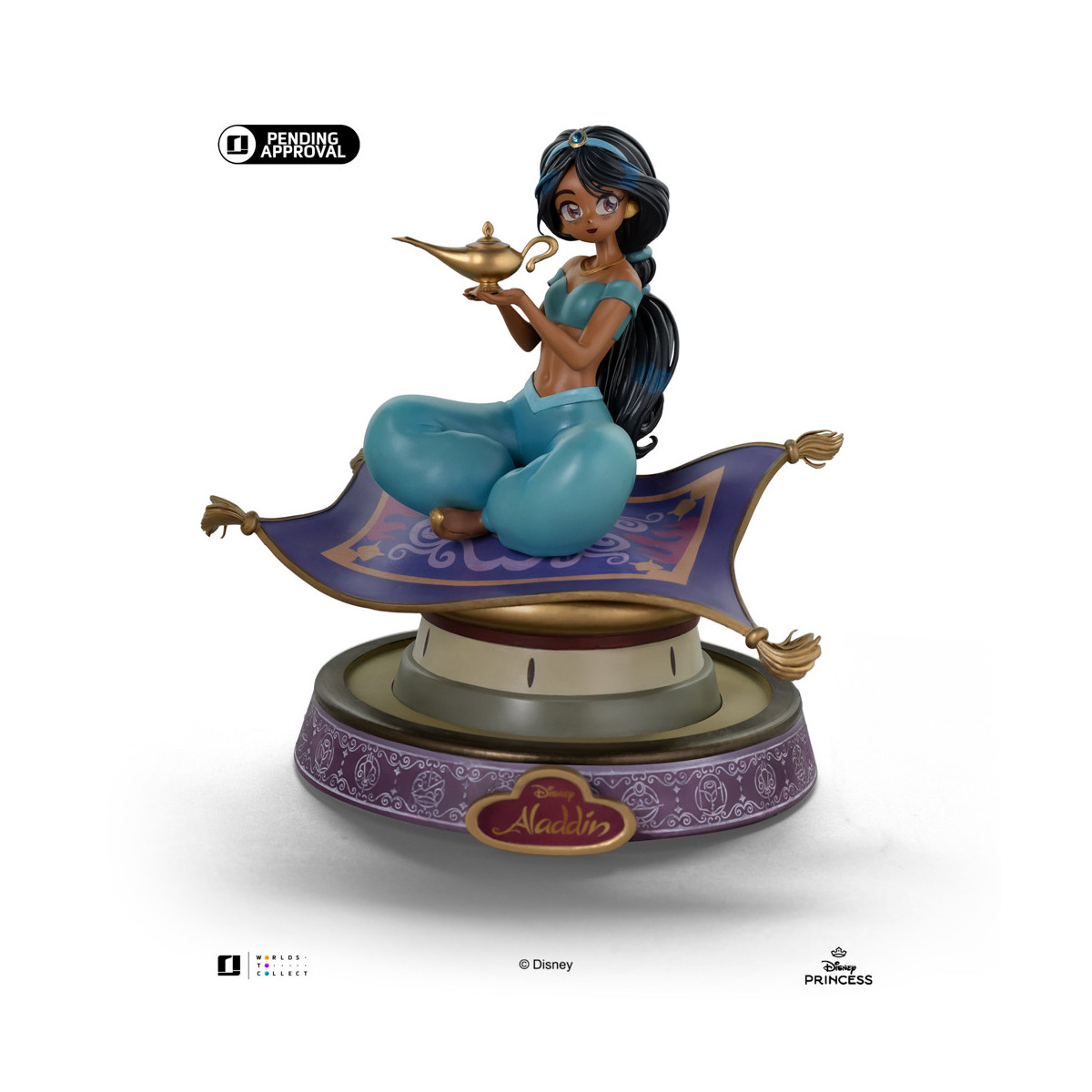 Iron Studios Disney Princess - Jasmine Anime Prinzessin Kunst Maßstab 1/10