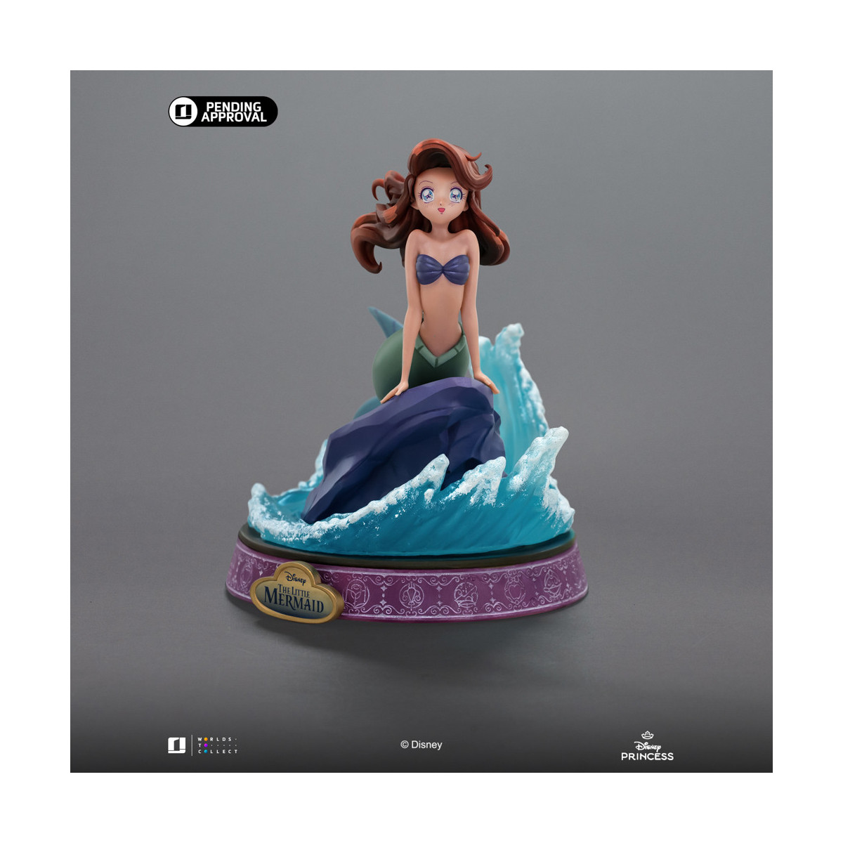 Iron Studios Disney Princess - Ariel Anime Prinzessin Kunst Maßstab 1/10