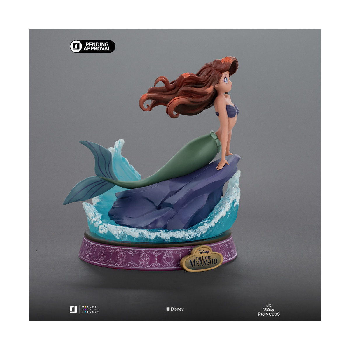 Iron Studios Disney Princess - Ariel Anime Prinzessin Kunst Maßstab 1/10