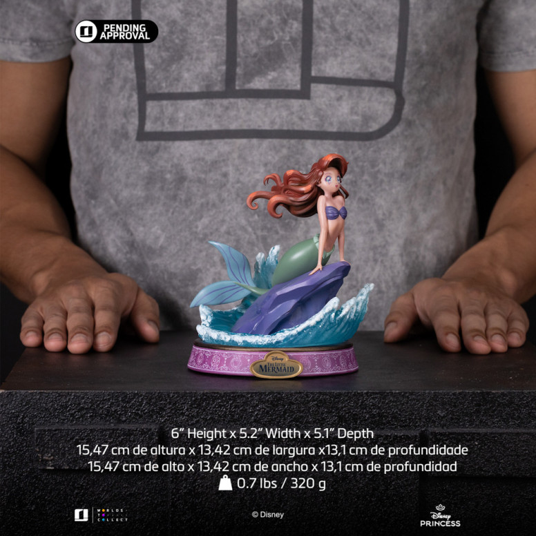 Iron Studios Disney Princess - Ariel Anime Prinzessin Kunst Maßstab 1/10