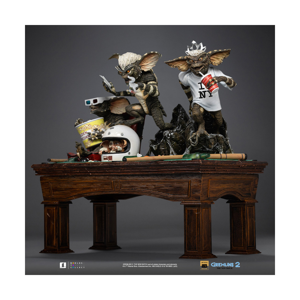 Iron Studios Gremlins 2 - Gremlins Diorama Deluxe Kunst Maßstab 1/10