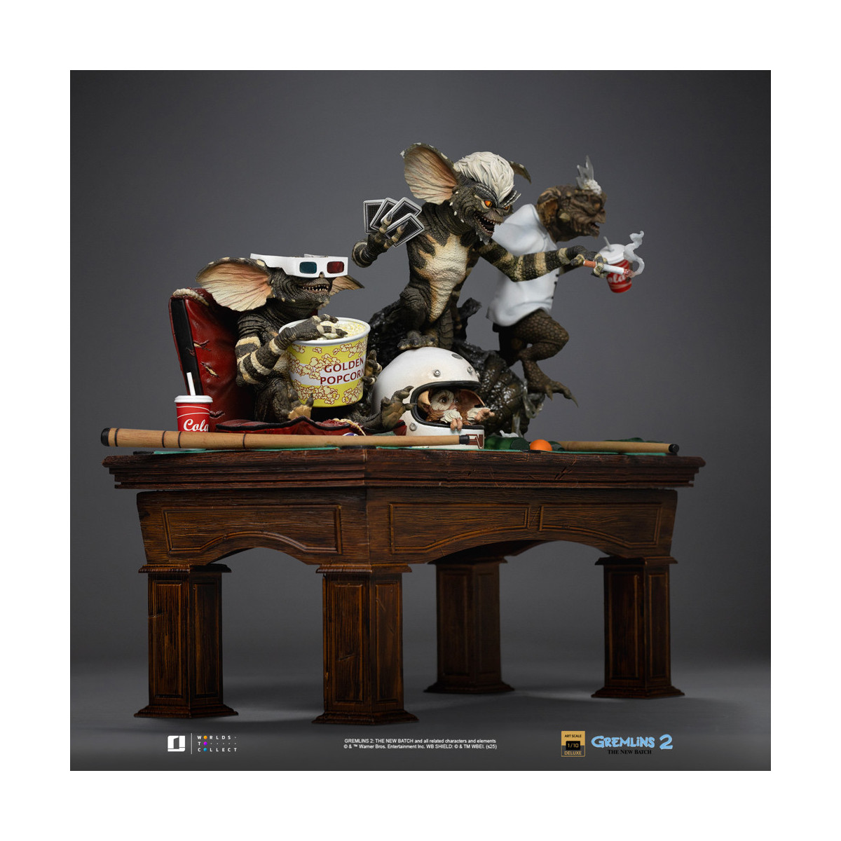Iron Studios Gremlins 2 - Gremlins Diorama Deluxe Kunst Maßstab 1/10