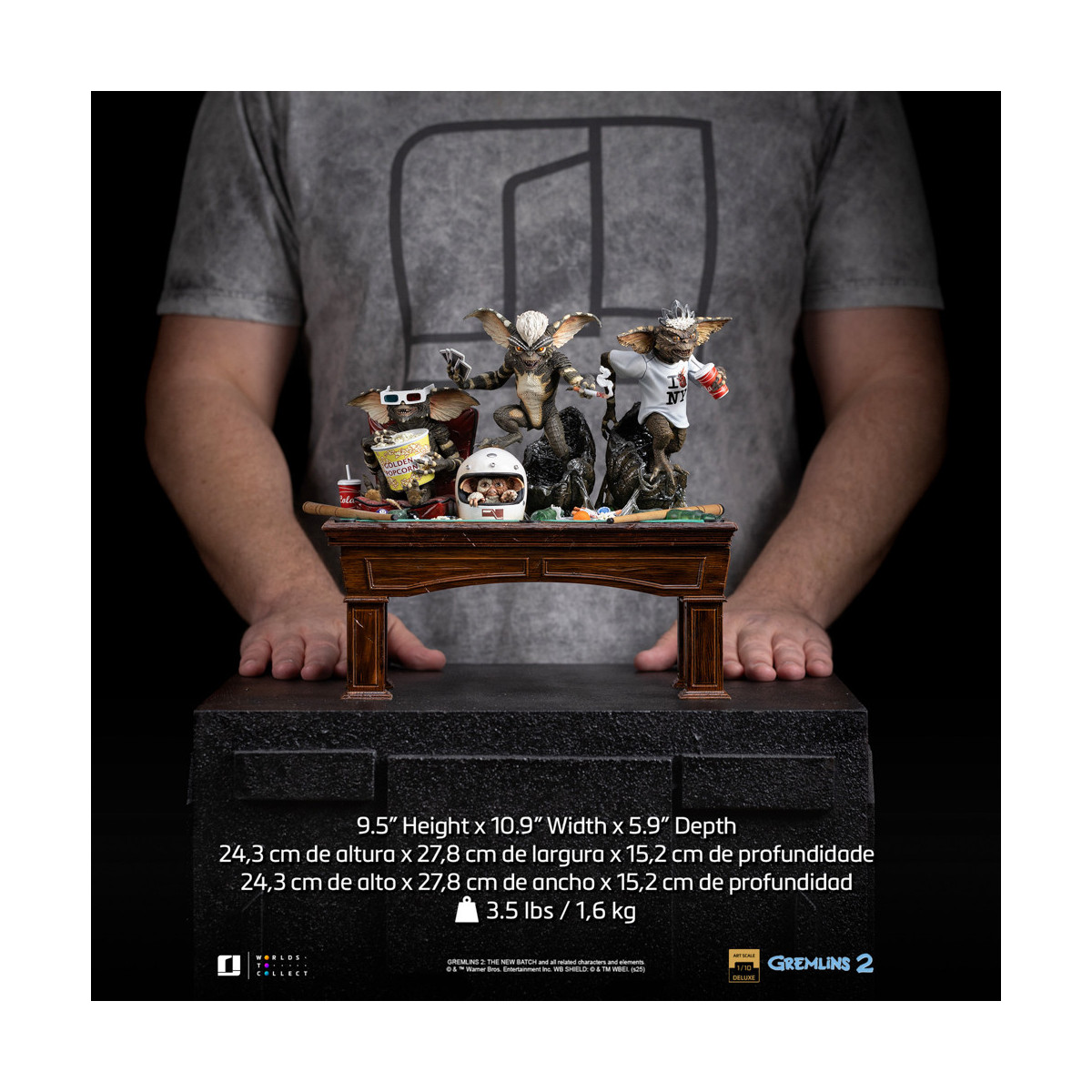 Iron Studios Gremlins 2 - Gremlins Diorama Deluxe Kunst Maßstab 1/10
