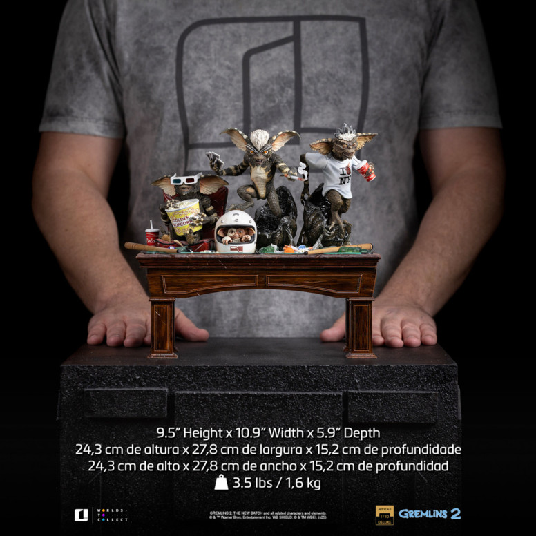 Iron Studios Gremlins 2 - Gremlins Diorama Deluxe Kunst Maßstab 1/10