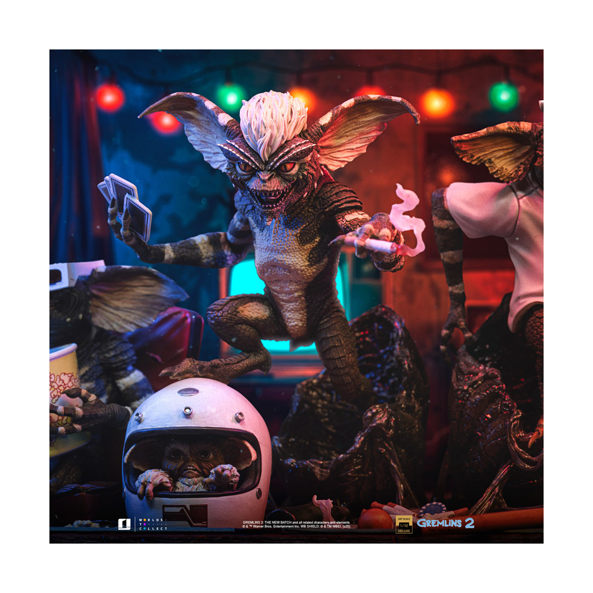Iron Studios Gremlins 2 - Gremlins Diorama Deluxe Kunst Maßstab 1/10