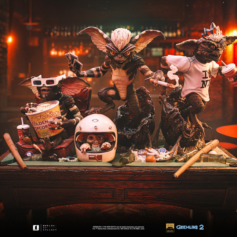 Iron Studios Gremlins 2 - Gremlins Diorama Deluxe Kunst Maßstab 1/10