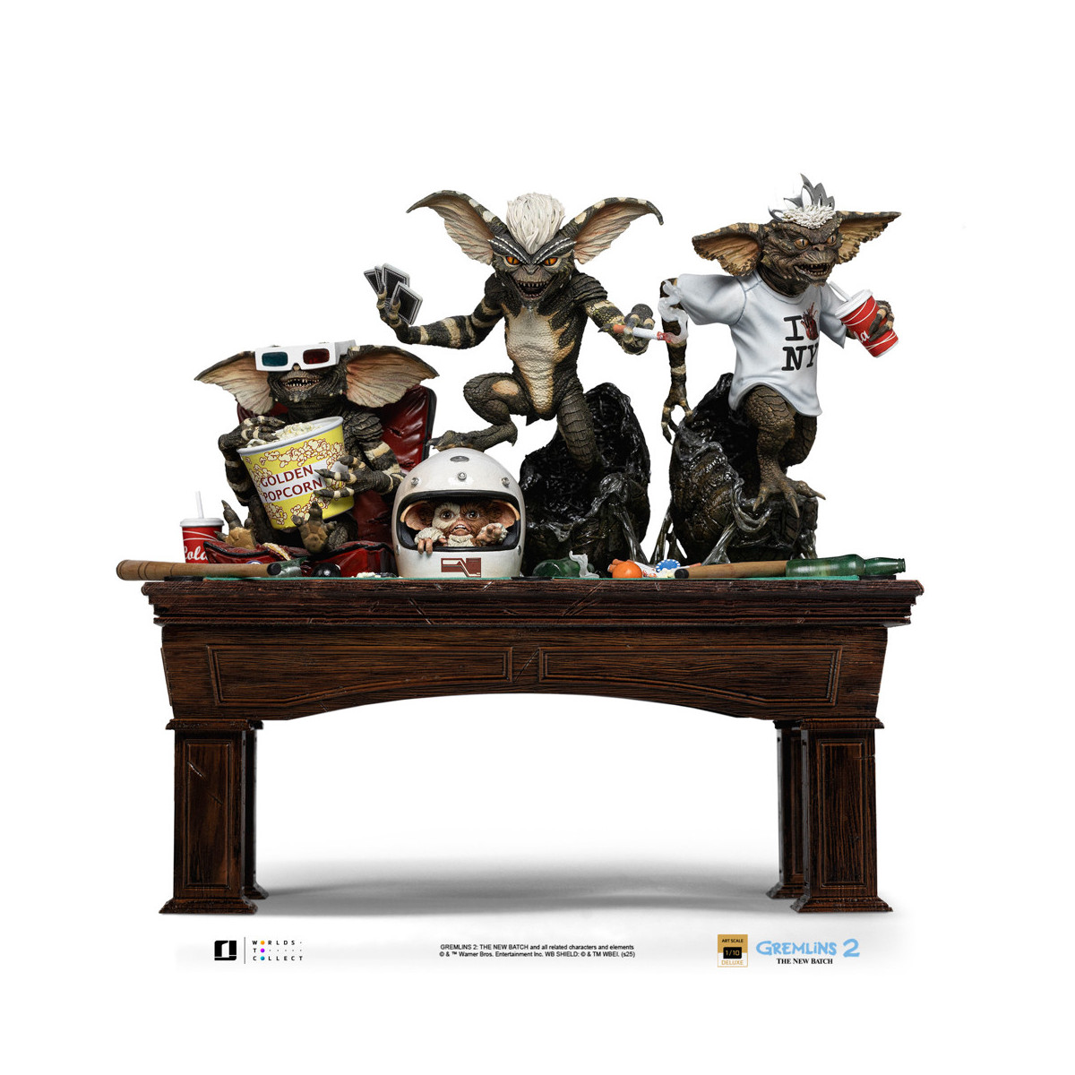 Iron Studios Gremlins 2 - Gremlins Diorama Deluxe Kunst Maßstab 1/10