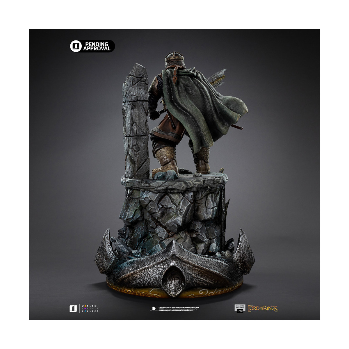 Iron Studios - Gimli Unleashed - Herr der Ringe - LOTR Unleashed Art Scale 1/10