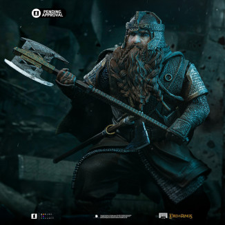 Iron Studios - Gimli Unleashed - Herr der Ringe - LOTR Unleashed Art Scale 1/10