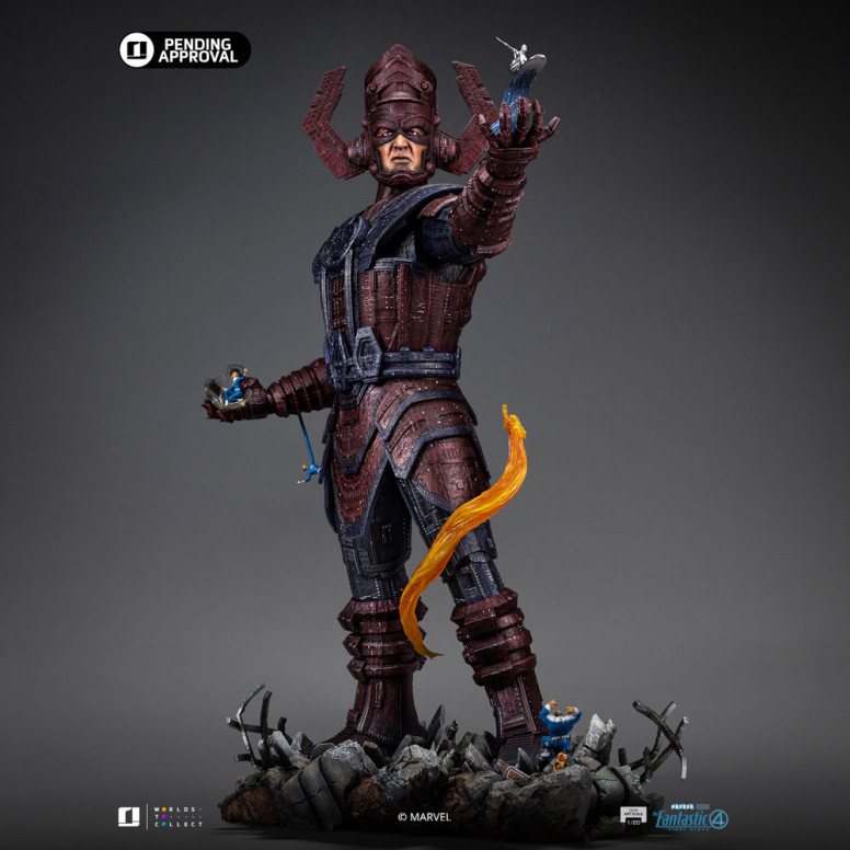 Iron Studios - Marvel Fantastic 4 - Galactus Diorama Deluxe Demi Art Maßstab 1/20