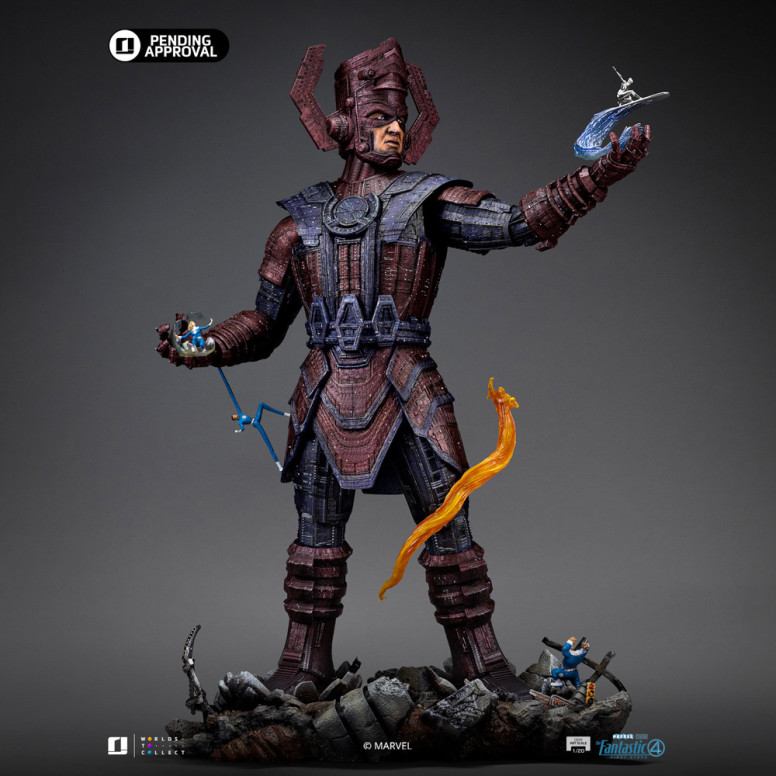 Iron Studios - Marvel Fantastic 4 - Galactus Diorama Deluxe Demi Art Maßstab 1/20