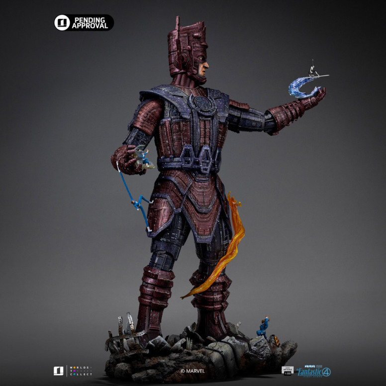 Iron Studios - Marvel Fantastic 4 - Galactus Diorama Deluxe Demi Art Maßstab 1/20