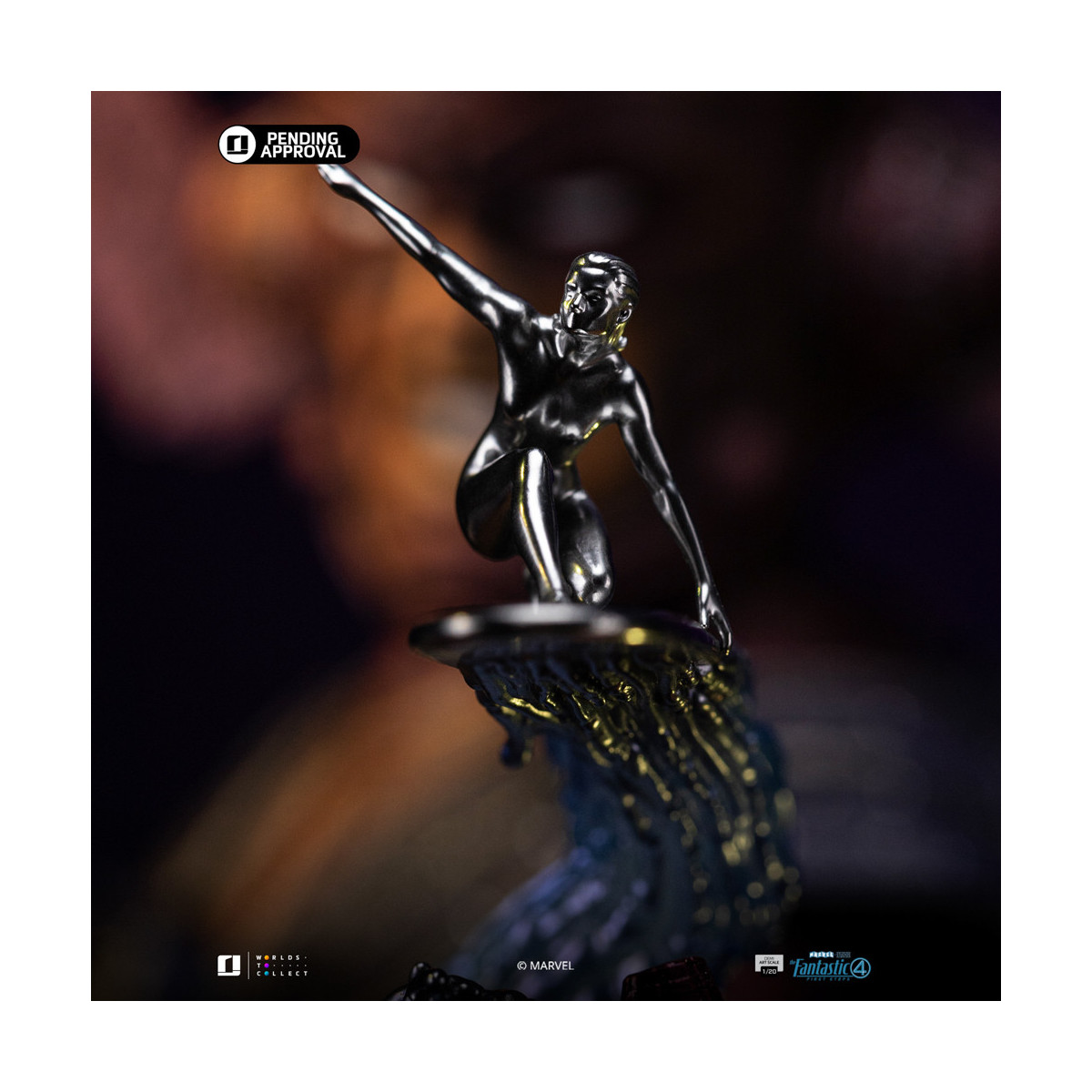 Iron Studios - Marvel Fantastic 4 - Galactus Diorama Deluxe Demi Art Maßstab 1/20