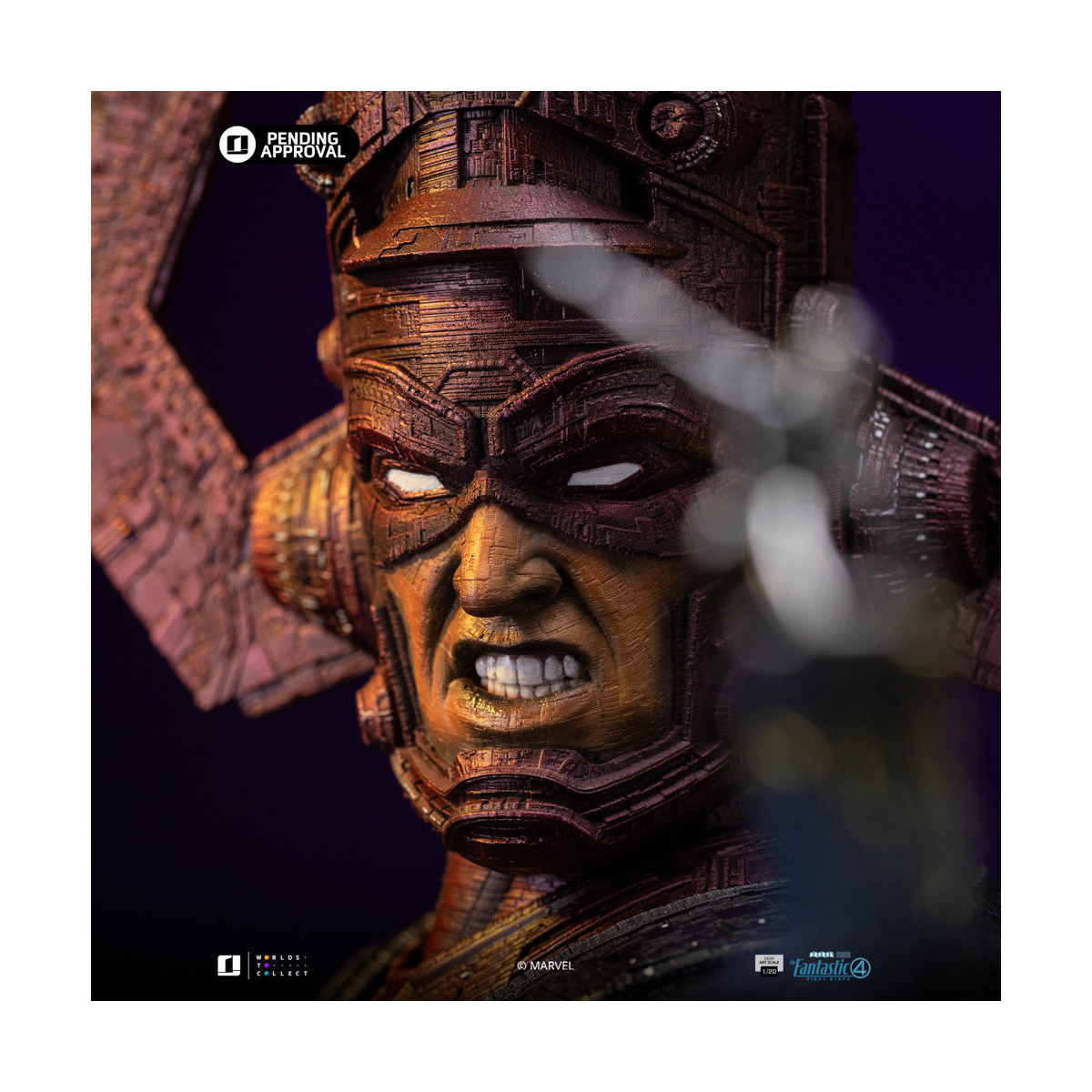 Iron Studios - Marvel Fantastic 4 - Galactus Diorama Deluxe Demi Art Maßstab 1/20