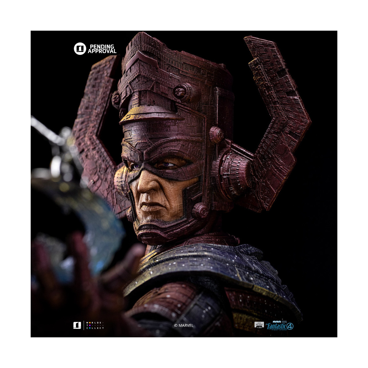 Iron Studios - Marvel Fantastic 4 - Galactus Diorama Deluxe Demi Art Maßstab 1/20