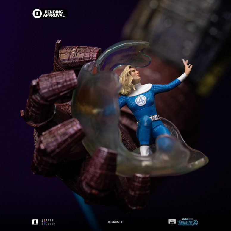 Iron Studios - Marvel Fantastic 4 - Galactus Diorama Deluxe Demi Art Maßstab 1/20