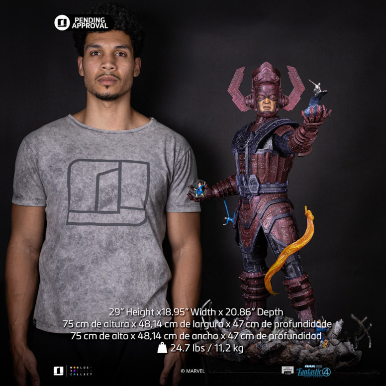 Iron Studios - Marvel Fantastic 4 - Galactus Diorama Deluxe Demi Art Maßstab 1/20