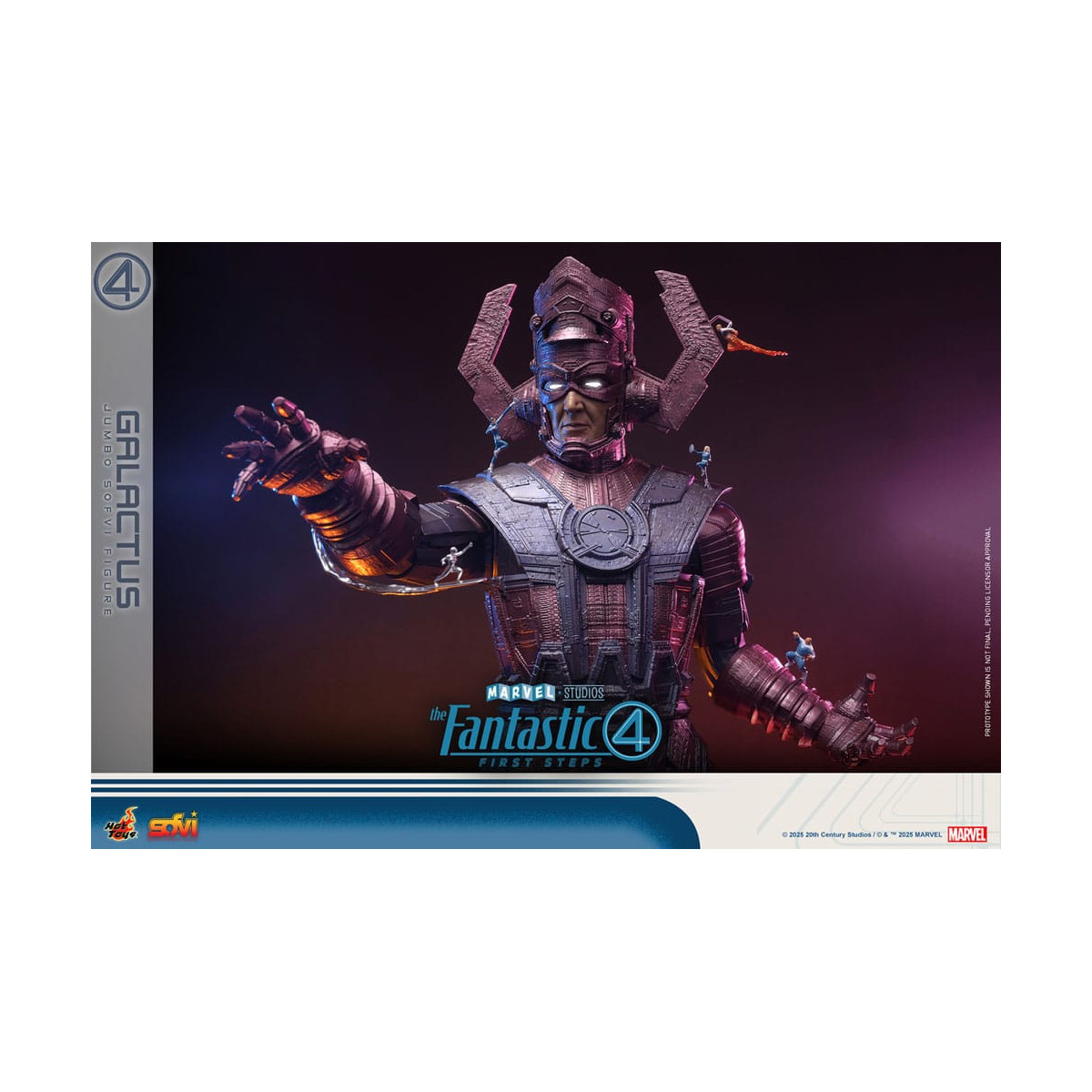 Hot Toys Marvel - Fantastische Vier: Erste Schritte - Sofvi Masterpiece GALACTUS - Jumbo Soft Vinyl