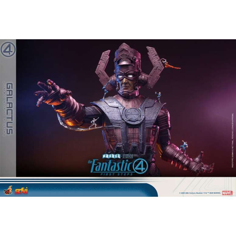 Hot Toys Marvel - Fantastische Vier: Erste Schritte - Sofvi Masterpiece GALACTUS - Jumbo Soft Vinyl