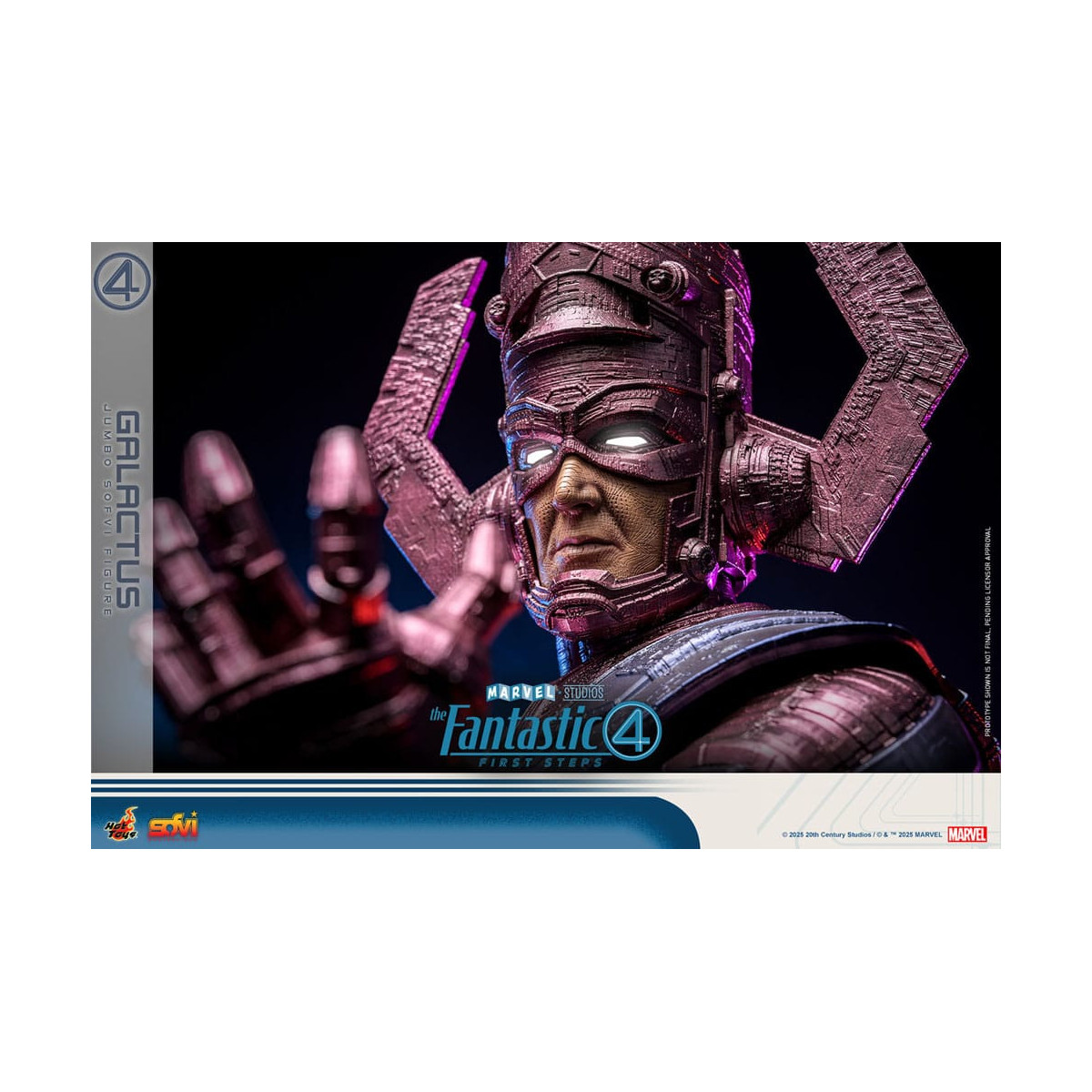 Hot Toys Marvel - Fantastische Vier: Erste Schritte - Sofvi Masterpiece GALACTUS - Jumbo Soft Vinyl