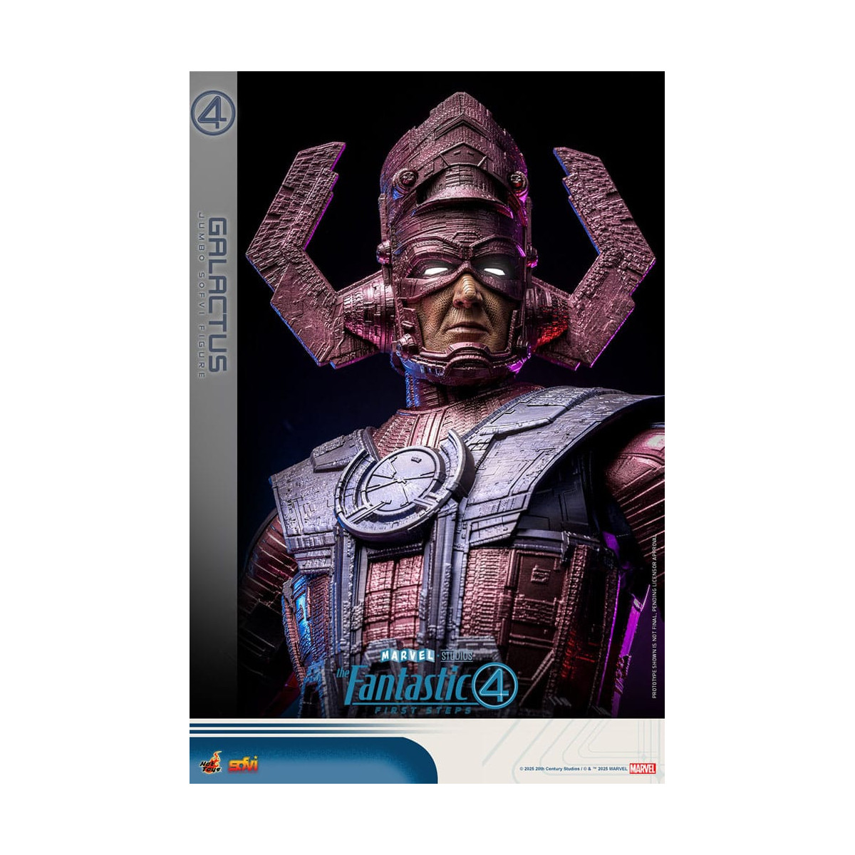 Hot Toys Marvel - Fantastische Vier: Erste Schritte - Sofvi Masterpiece GALACTUS - Jumbo Soft Vinyl