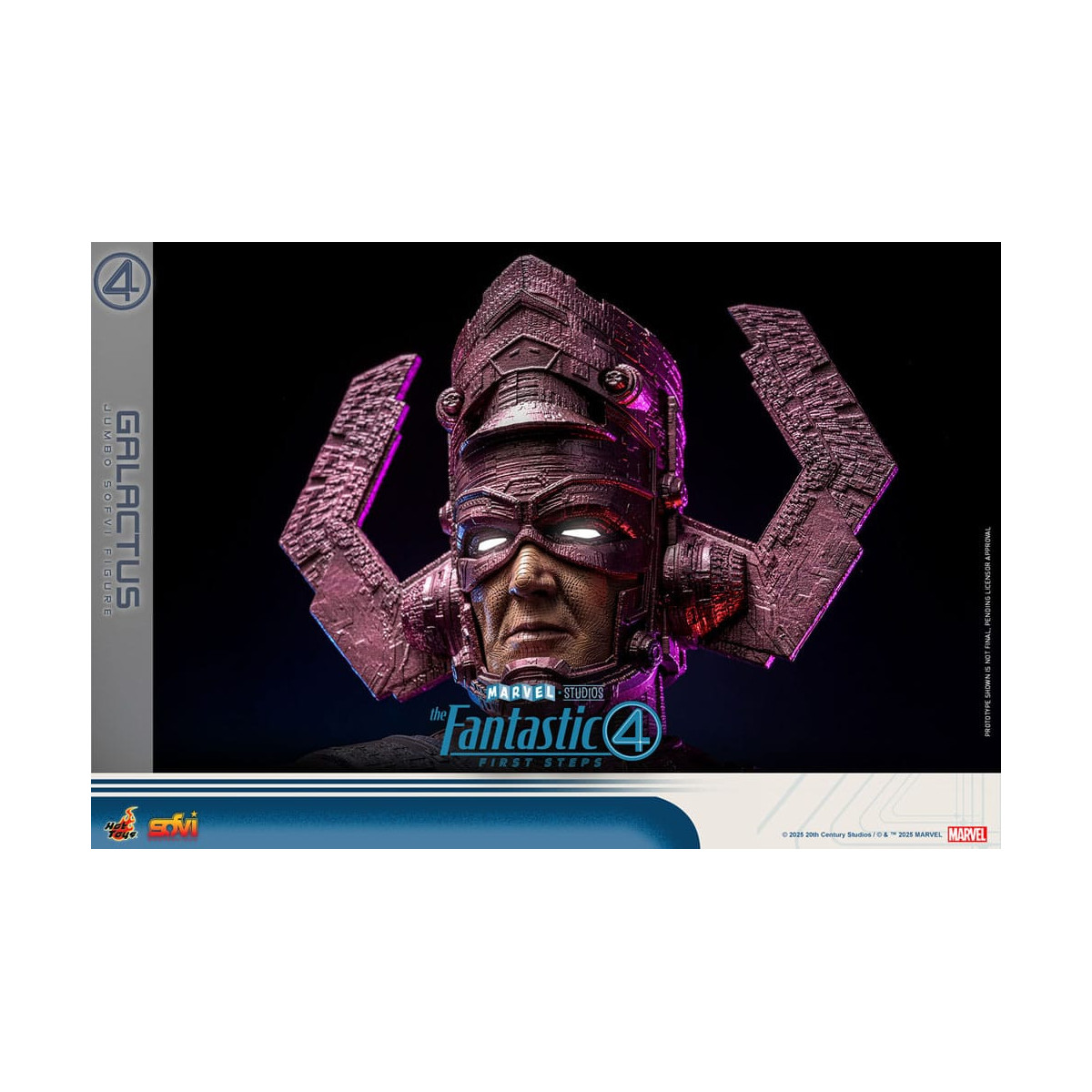 Hot Toys Marvel - Fantastische Vier: Erste Schritte - Sofvi Masterpiece GALACTUS - Jumbo Soft Vinyl