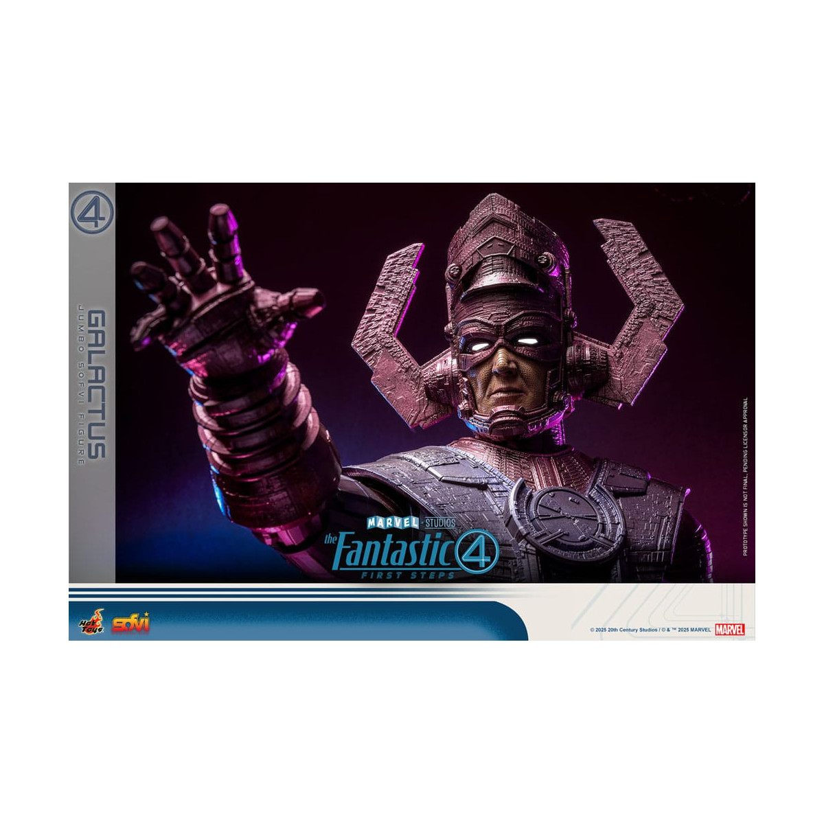 Hot Toys Marvel - Fantastische Vier: Erste Schritte - Sofvi Masterpiece GALACTUS - Jumbo Soft Vinyl