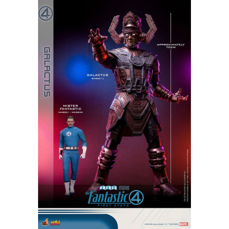 Hot Toys Marvel - Fantastische Vier: Erste Schritte - Sofvi Masterpiece GALACTUS - Jumbo Soft Vinyl