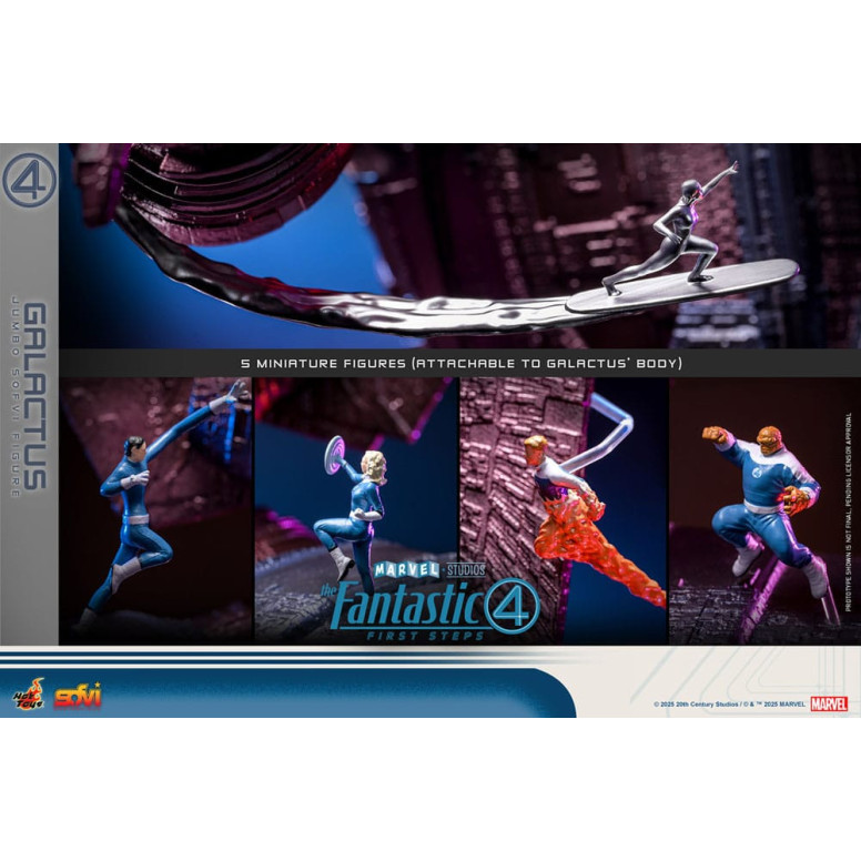 Hot Toys Marvel - Fantastische Vier: Erste Schritte - Sofvi Masterpiece GALACTUS - Jumbo Soft Vinyl
