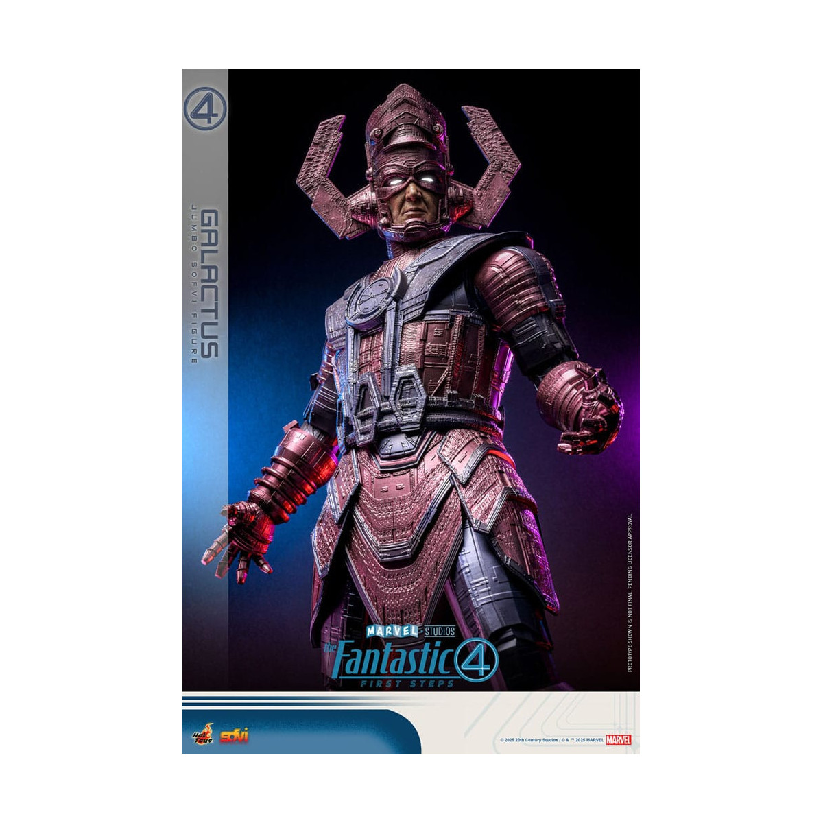 Hot Toys Marvel - Fantastische Vier: Erste Schritte - Sofvi Masterpiece GALACTUS - Jumbo Soft Vinyl