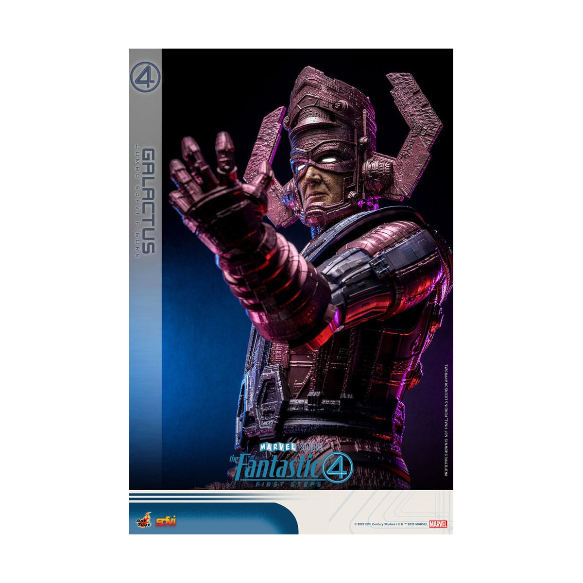 Hot Toys Marvel - Fantastische Vier: Erste Schritte - Sofvi Masterpiece GALACTUS - Jumbo Soft Vinyl