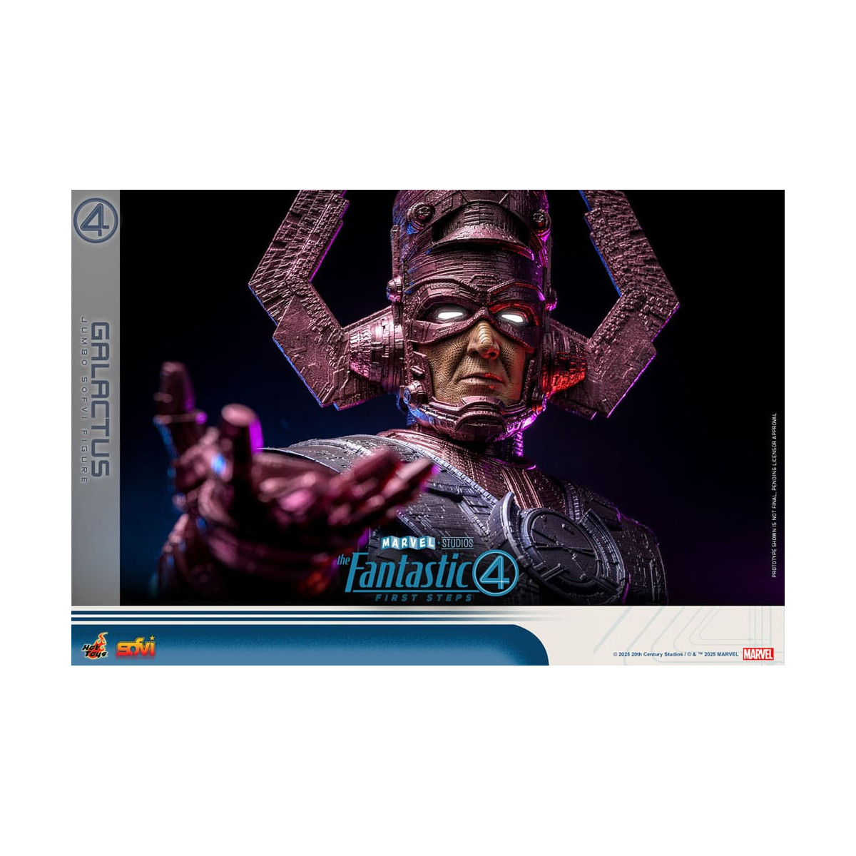 Hot Toys Marvel - Fantastische Vier: Erste Schritte - Sofvi Masterpiece GALACTUS - Jumbo Soft Vinyl