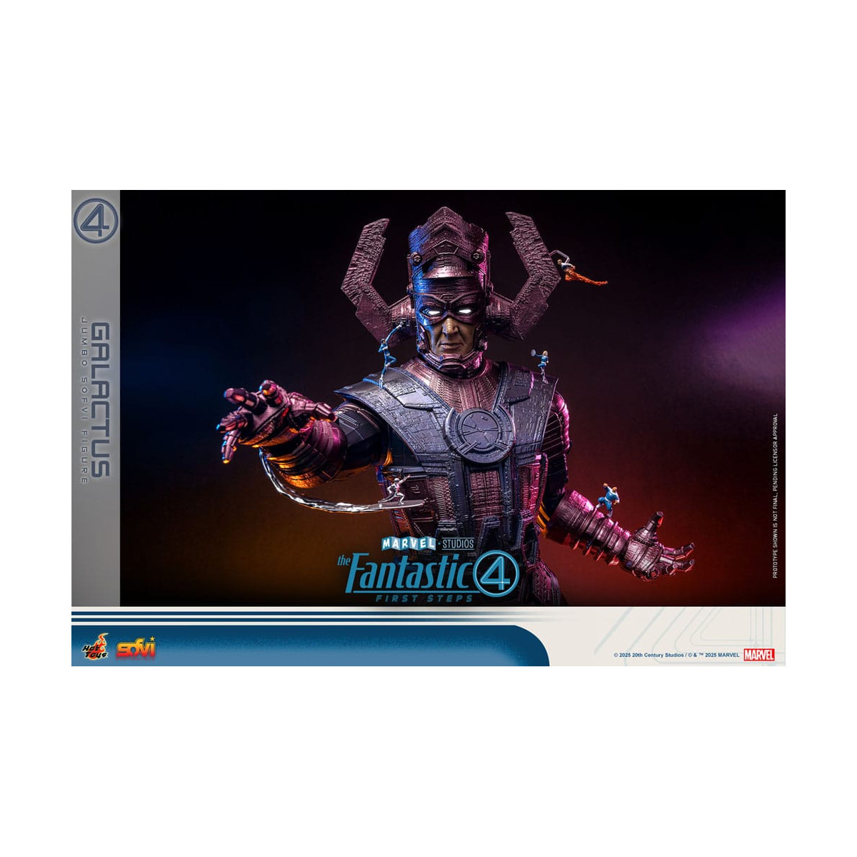 Hot Toys Marvel - Fantastische Vier: Erste Schritte - Sofvi Masterpiece GALACTUS - Jumbo Soft Vinyl