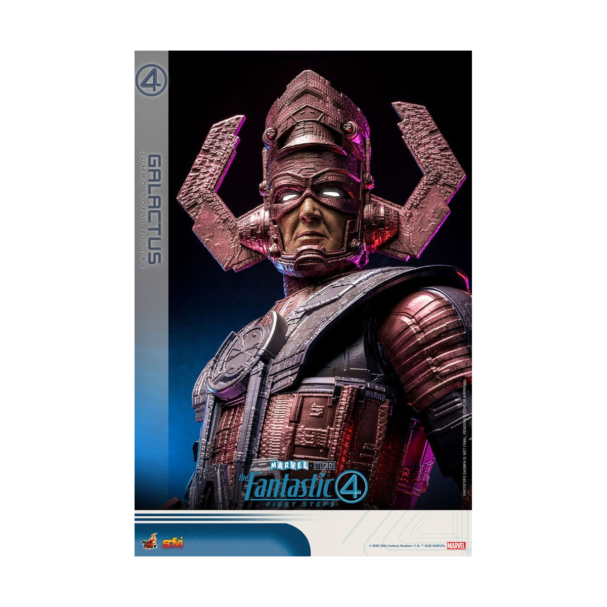 Hot Toys Marvel - Fantastische Vier: Erste Schritte - Sofvi Masterpiece GALACTUS - Jumbo Soft Vinyl