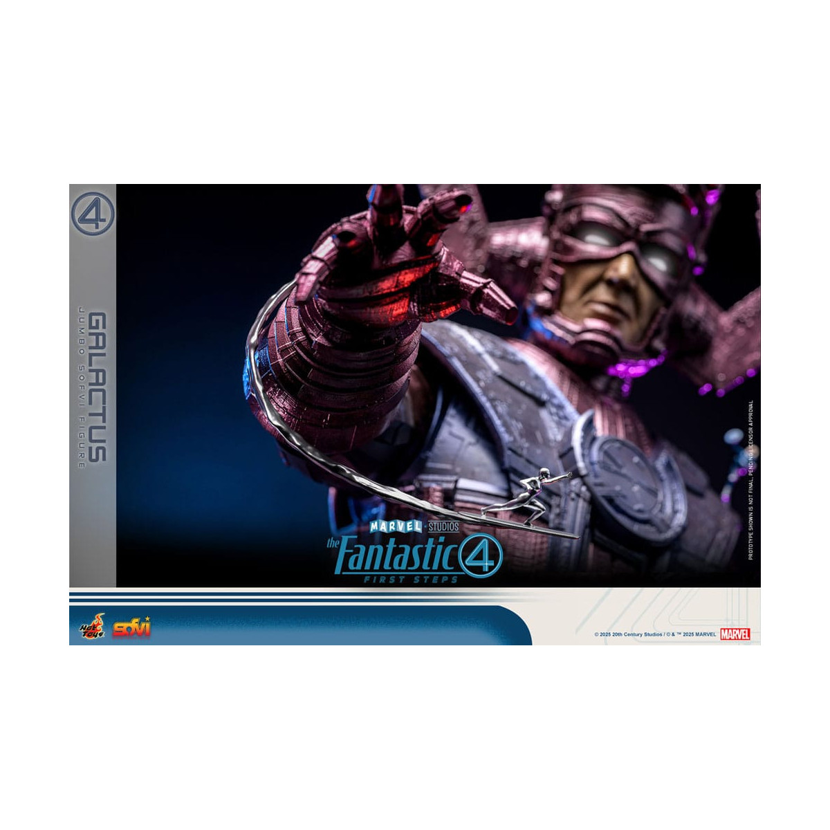 Hot Toys Marvel - Fantastische Vier: Erste Schritte - Sofvi Masterpiece GALACTUS - Jumbo Soft Vinyl