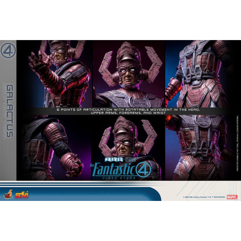 Hot Toys Marvel - Fantastische Vier: Erste Schritte - Sofvi Masterpiece GALACTUS - Jumbo Soft Vinyl